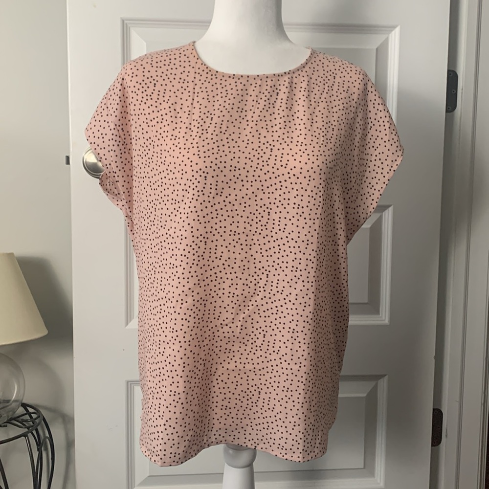 Halogen Dolman Short Sleeve Blouse